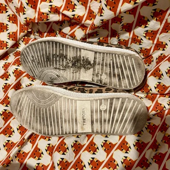 Tretorn women’s laceless leopard sneakers size 8.5 - Picture 8 of 8